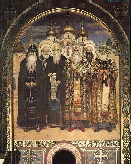 Viktor Vasnetsov Russian Saints